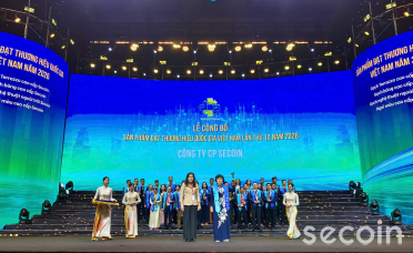 Secoin vinh dự đón nhận danh hiệu Thương hiệu Quốc gia Việt Nam 2026–2028